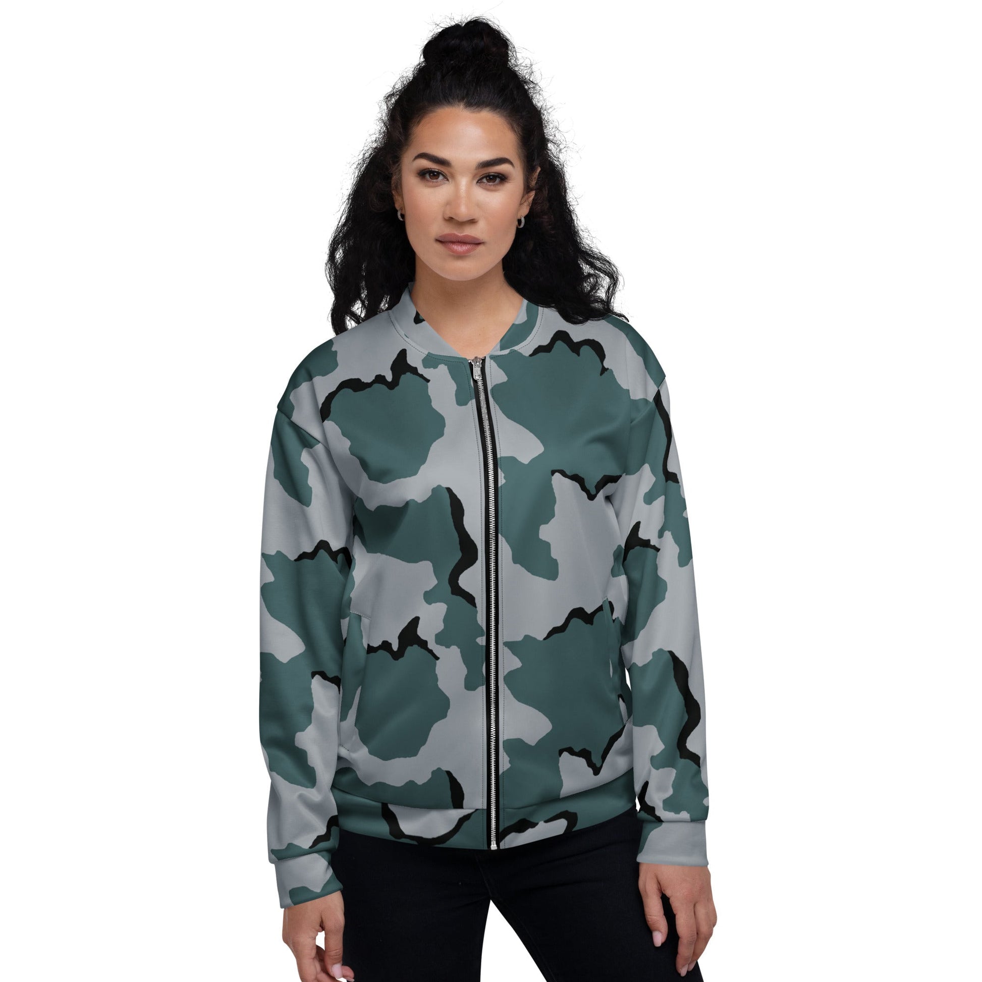 American Coffee Stain Urban CAMO Unisex Bomber Jacket - Jackets