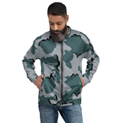 Coffee Stain Urban CAMO Unisex Bomber Jacket - XS