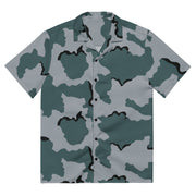 Coffee Stain Urban CAMO Unisex Short-Sleeve Button Shirt - 2XS - Button-Up