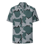 Coffee Stain Urban CAMO Unisex Short-Sleeve Button Shirt - Button-Up