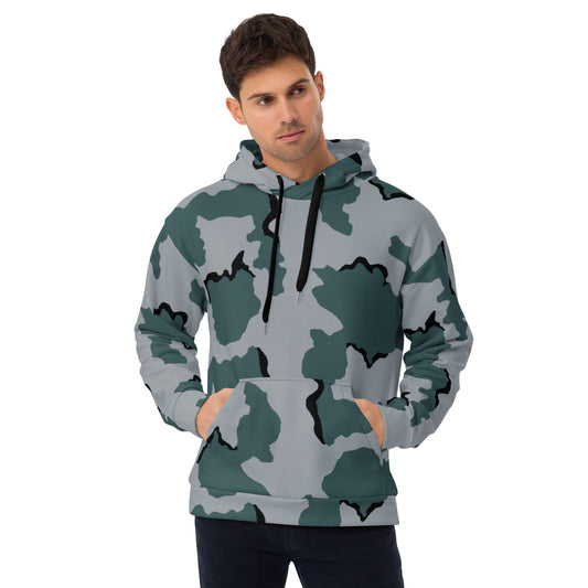 American Coffee Stain Urban CAMO Unisex Hoodie - 2XS - Hoodies