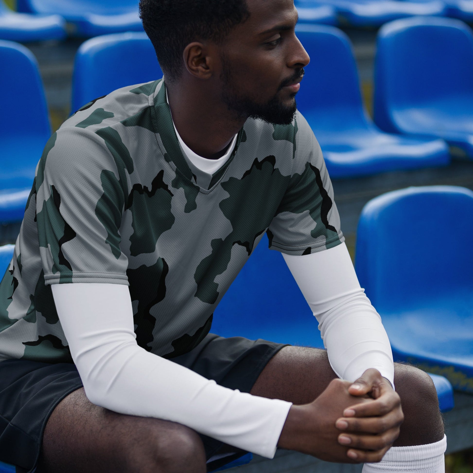 American Coffee Stain Urban CAMO Unisex Sports Jersey
