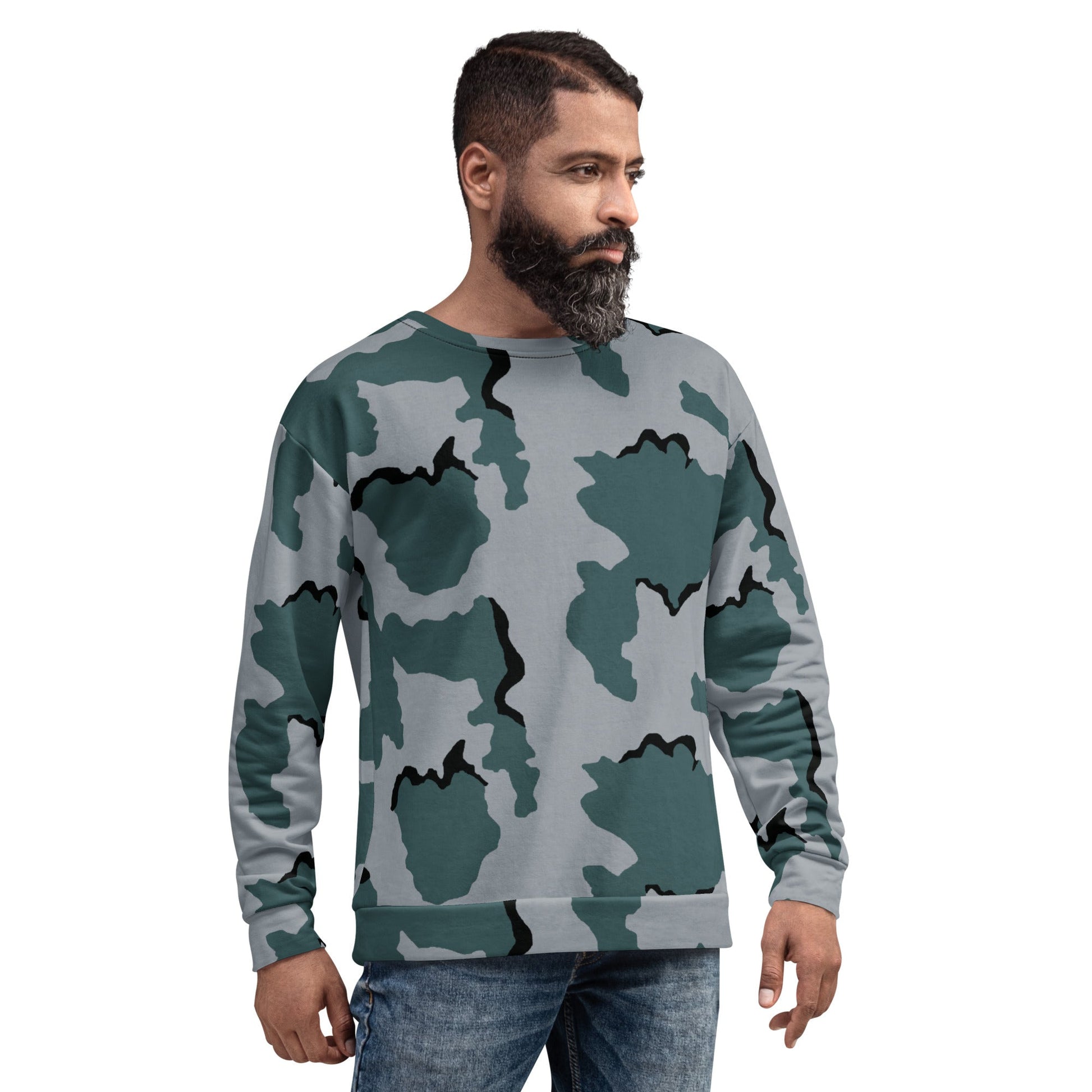 American Coffee Stain Urban CAMO Unisex Sweatshirt - Sweatshirts
