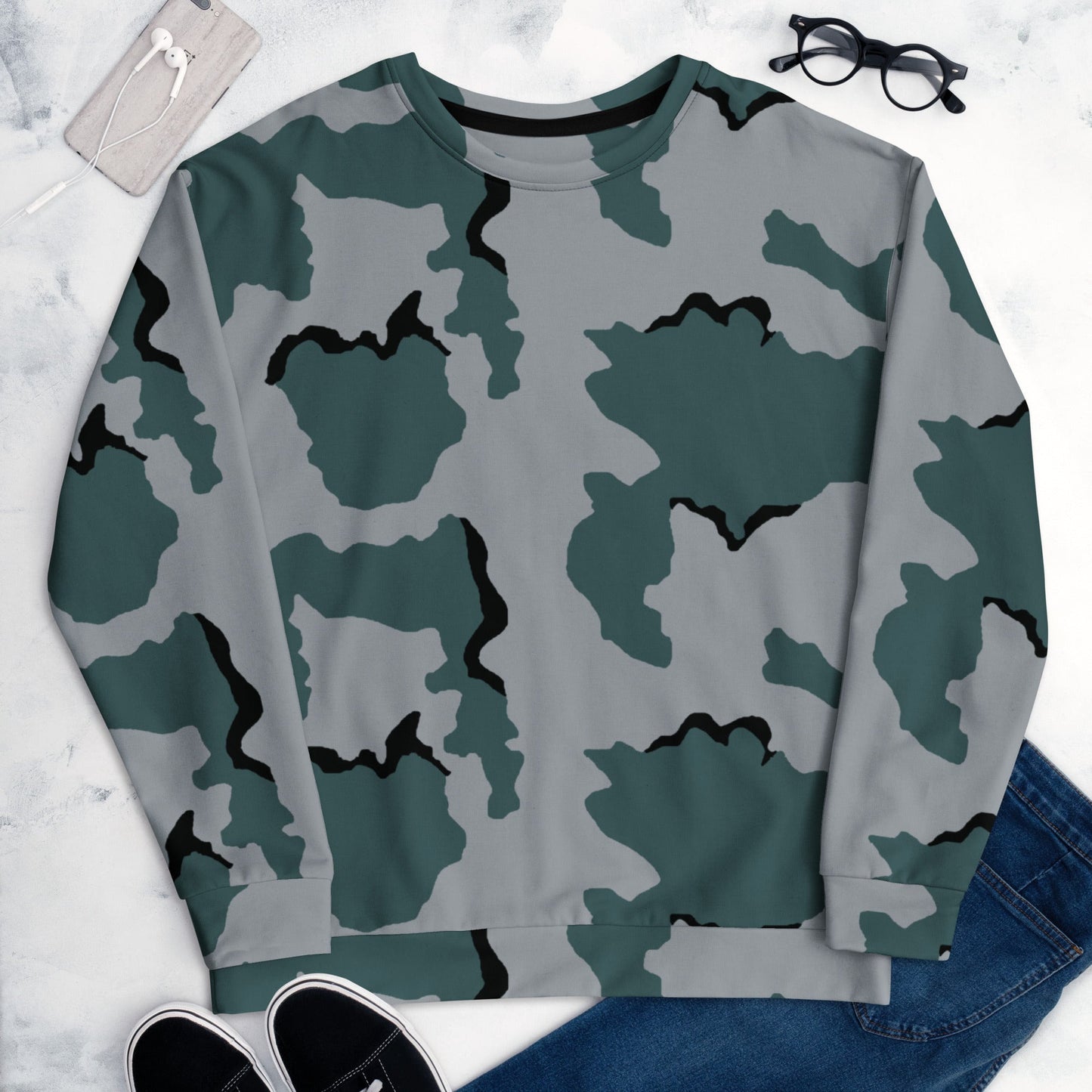 American Coffee Stain Urban CAMO Unisex Sweatshirt - Sweatshirts