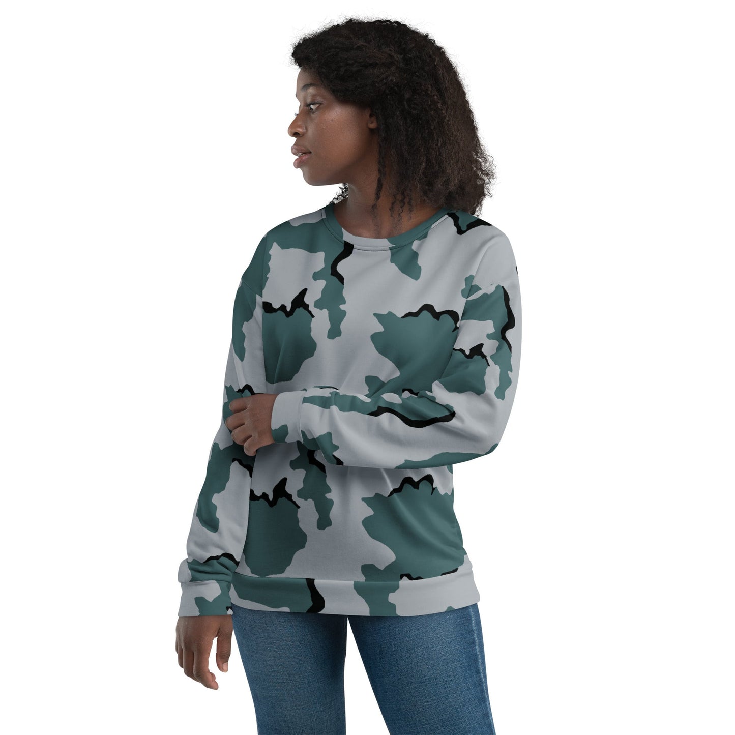 American Coffee Stain Urban CAMO Unisex Sweatshirt - Sweatshirts