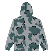 Coffee Stain Urban CAMO Unisex Zip Hoodie