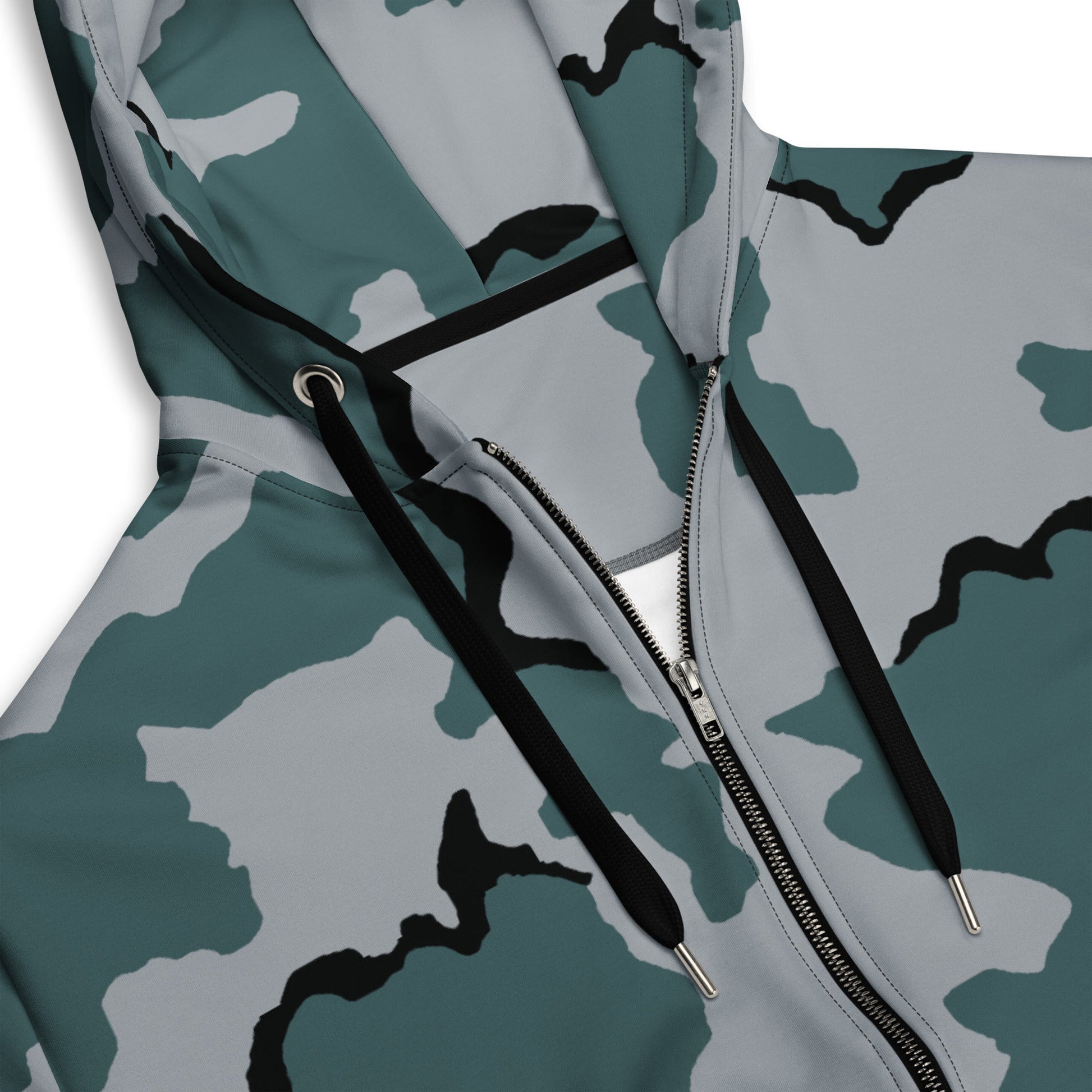American Coffee Stain Urban CAMO Unisex zip hoodie - Zip Hoodies