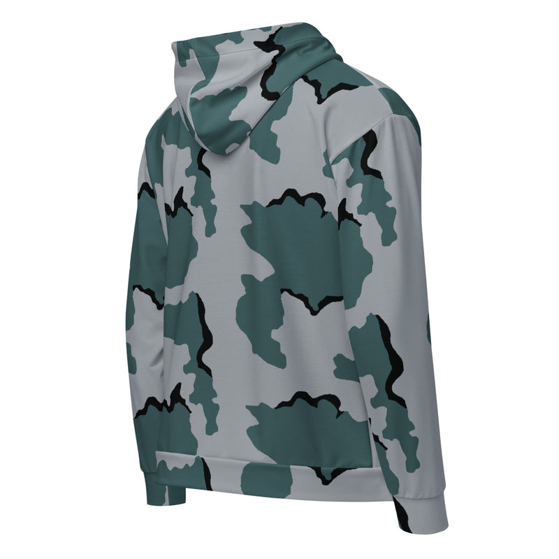 Coffee Stain Urban CAMO Unisex Zip Hoodie