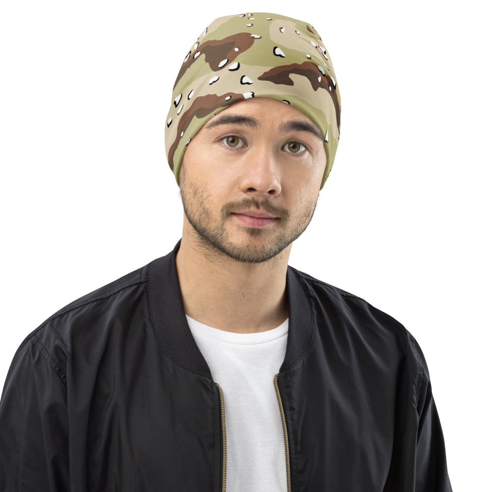 American Desert Battle Dress Uniform (DBDU) CAMO Beanie - S