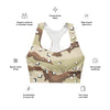 American Desert Battle Dress Uniform (DBDU) CAMO Longline sports bra