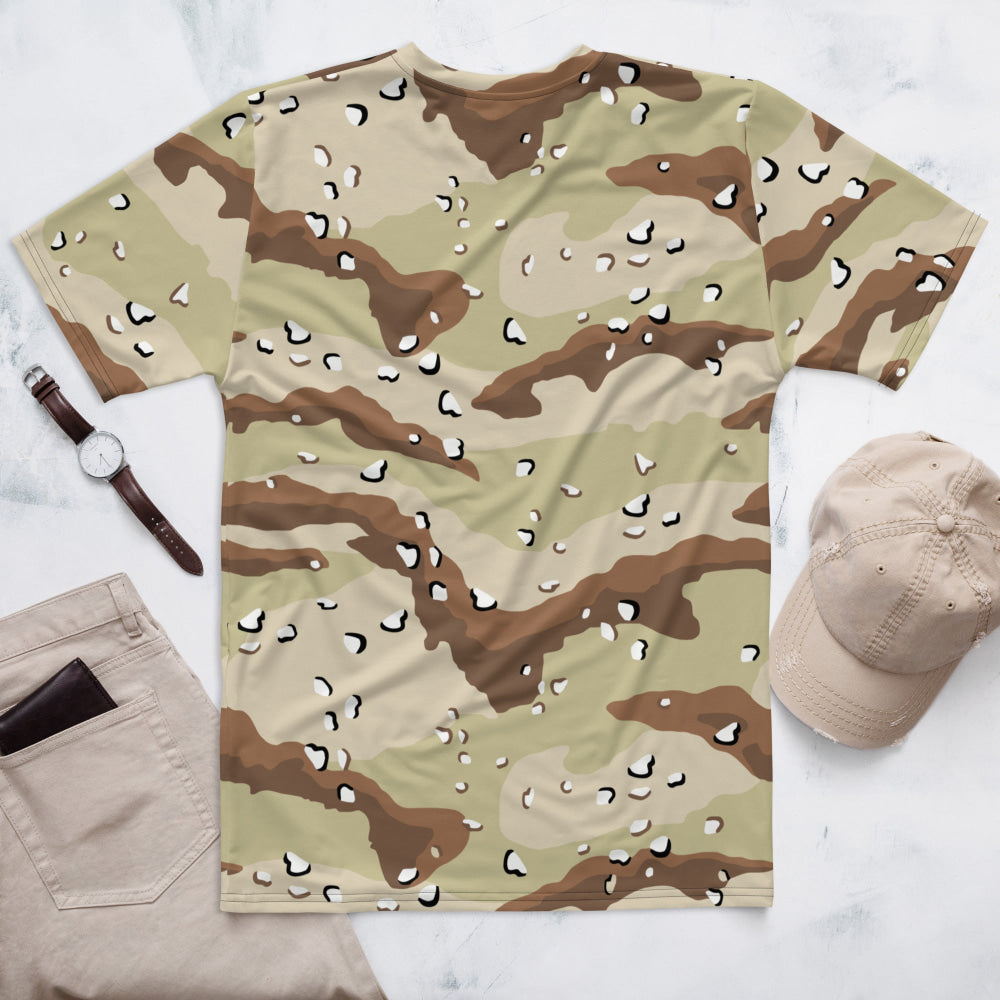 American Desert Battle Dress Uniform (DBDU) CAMO Men’s T-shirt - Mens T-Shirt