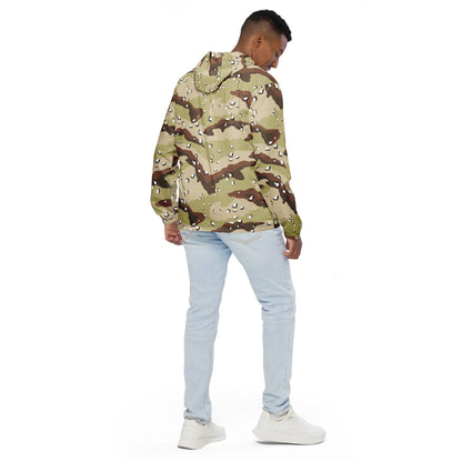 American Desert Battle Dress Uniform (DBDU) CAMO Men’s windbreaker - Mens Windbreaker