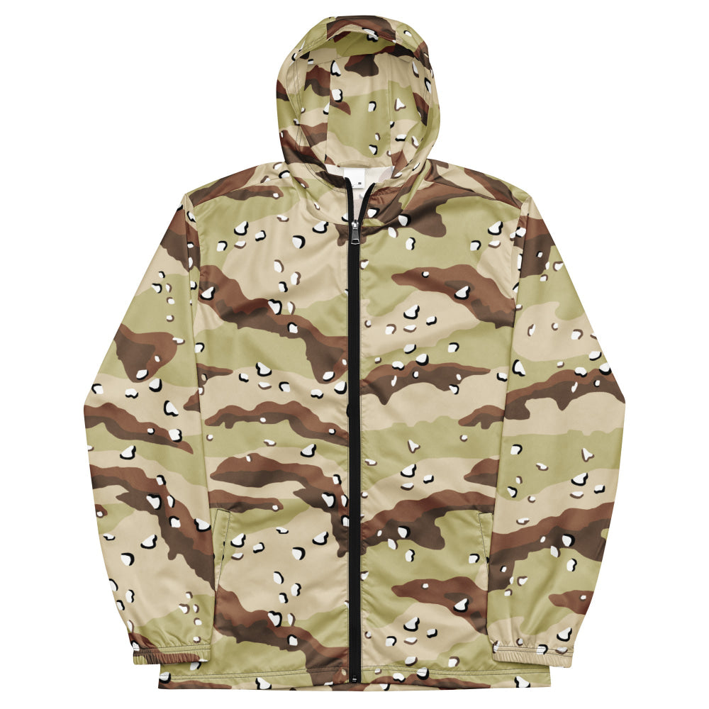 American Desert Battle Dress Uniform (DBDU) CAMO Men’s windbreaker - Mens Windbreaker