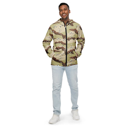 American Desert Battle Dress Uniform (DBDU) CAMO Men’s windbreaker - Mens Windbreaker