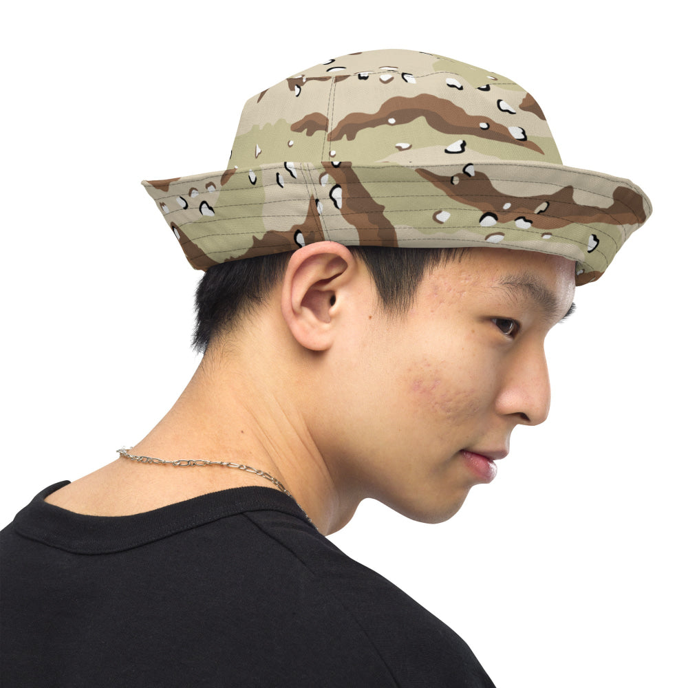 American Desert Battle Dress Uniform (DBDU) CAMO Reversible bucket hat - Bucket Hat