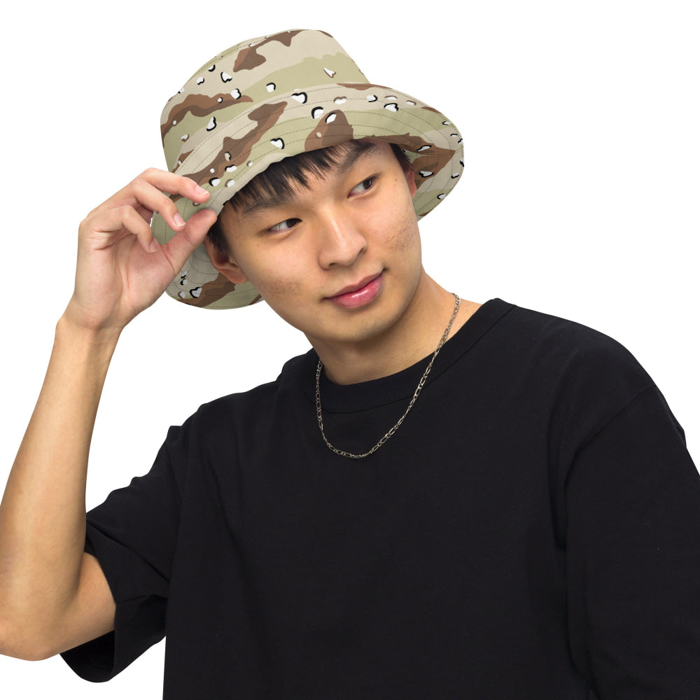 American Desert Battle Dress Uniform (DBDU) CAMO Reversible bucket hat - Bucket Hat