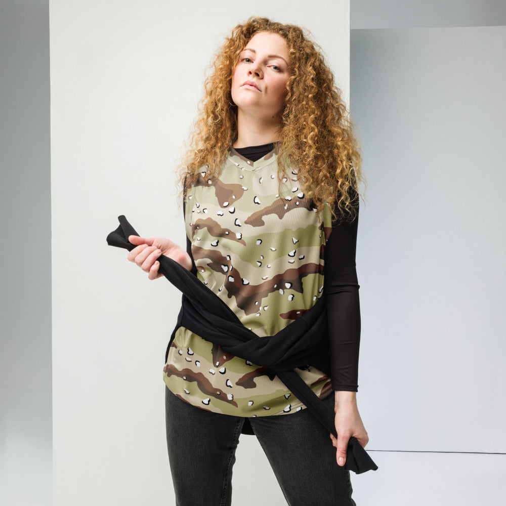 American Desert Battle Dress Uniform (DBDU) CAMO unisex basketball jersey - Unisex Basketball Jersey