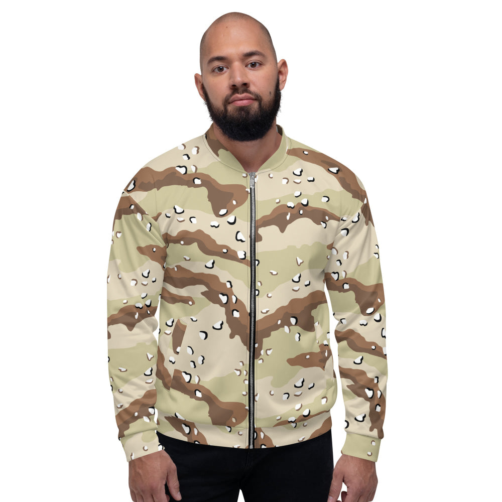 American Desert Battle Dress Uniform (DBDU) CAMO Unisex Bomber Jacket