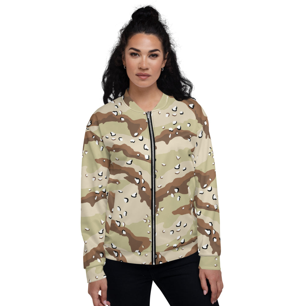 American Desert Battle Dress Uniform (DBDU) CAMO Unisex Bomber Jacket