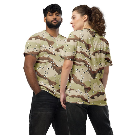 American Desert Battle Dress Uniform (DBDU) CAMO unisex sports jersey - 2XS