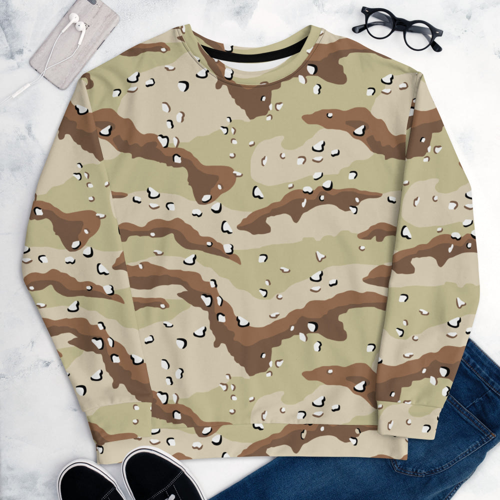 American Desert Battle Dress Uniform (DBDU) CAMO Unisex Sweatshirt