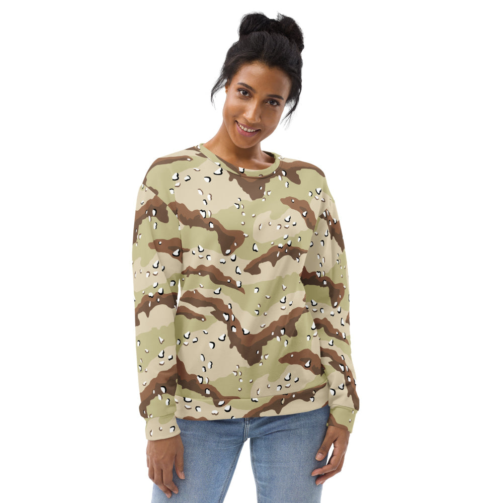 American Desert Battle Dress Uniform (DBDU) CAMO Unisex Sweatshirt