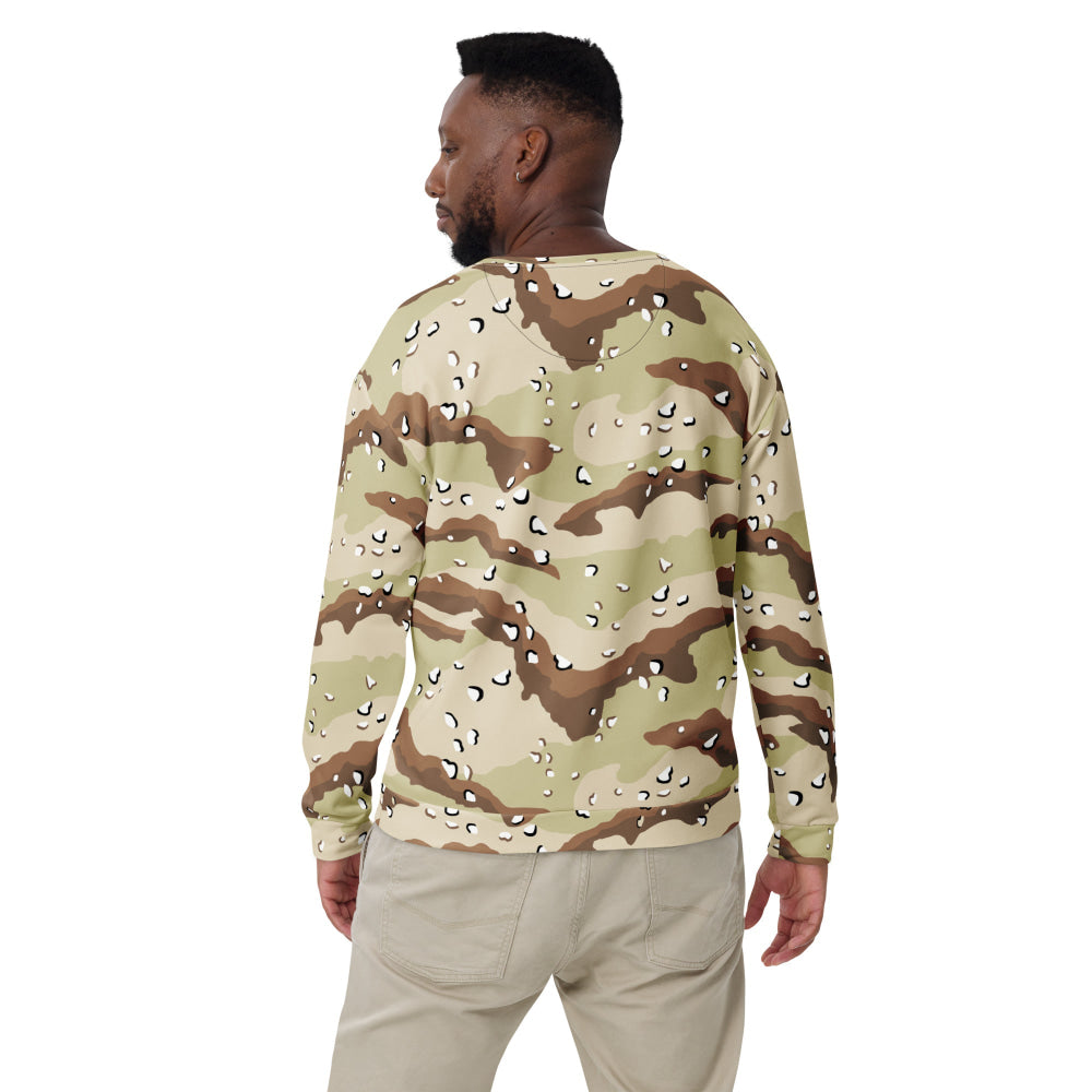 American Desert Battle Dress Uniform (DBDU) CAMO Unisex Sweatshirt