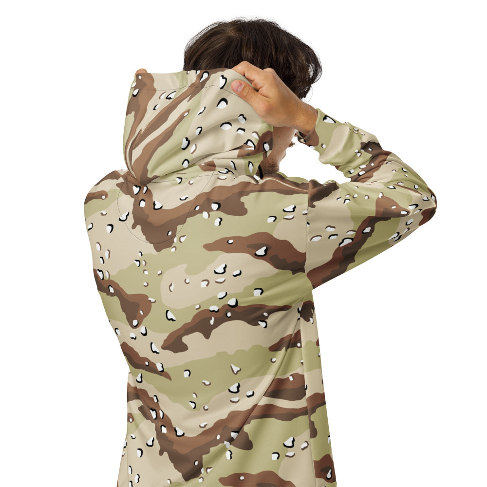 American Desert Battle Dress Uniform (DBDU) CAMO Unisex zip hoodie - Zip Hoodie