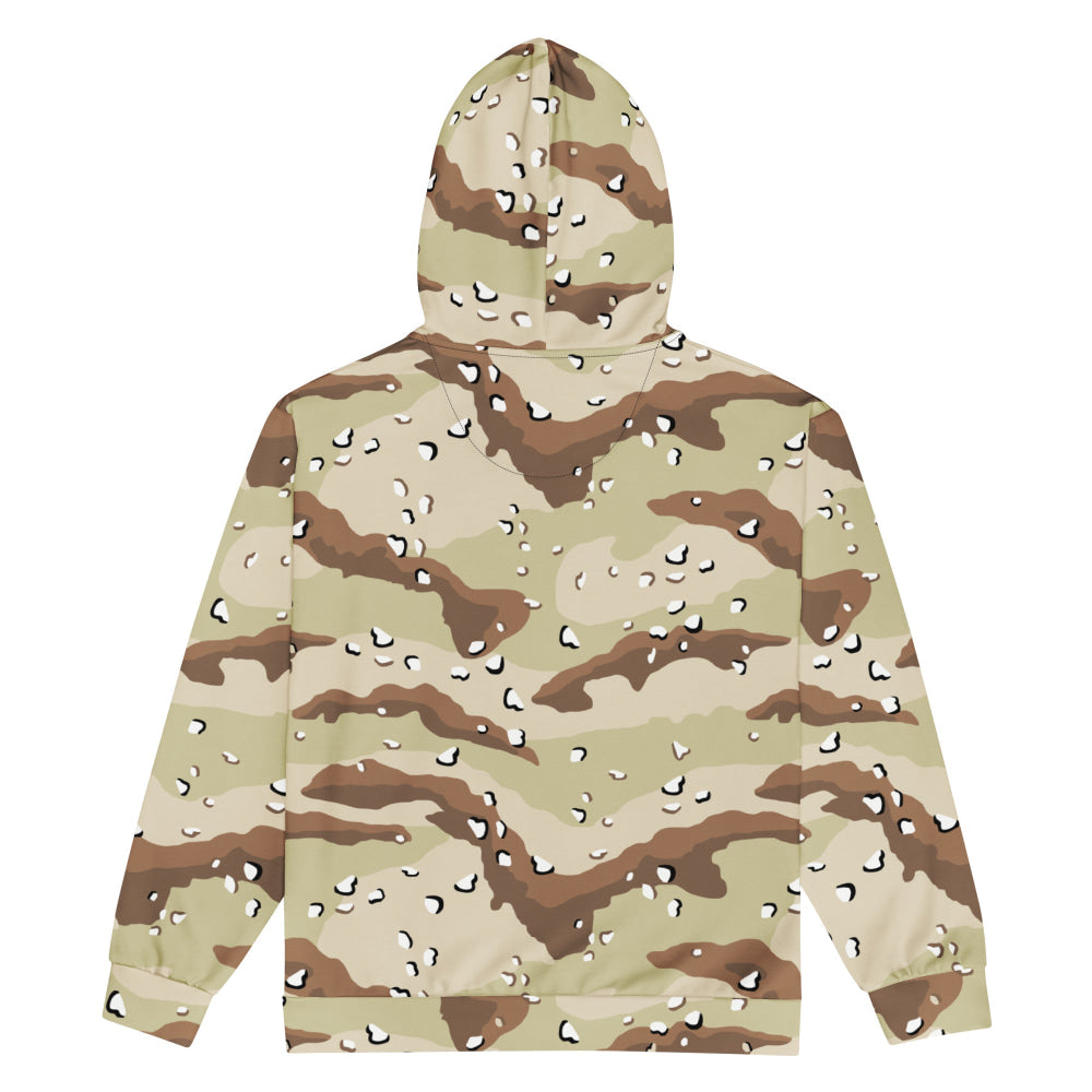 American Desert Battle Dress Uniform (DBDU) CAMO Unisex zip hoodie - Zip Hoodie