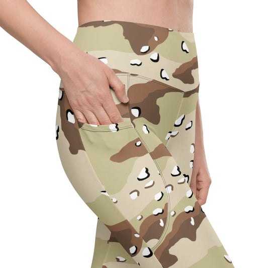 American Desert Battle Dress Uniform (DBDU) CAMO Women’s Leggings with pockets