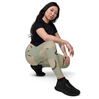 American Desert Combat Uniform (DCU) CAMO Leggings with pockets - Womens With Pockets