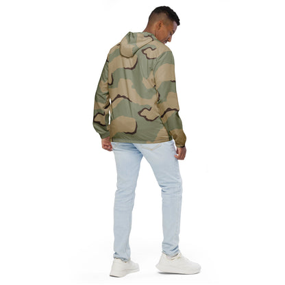 American Desert Combat Uniform (DCU) CAMO Men’s windbreaker - Mens Windbreaker