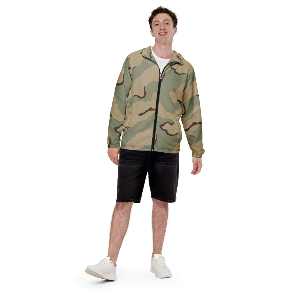 American Desert Combat Uniform (DCU) CAMO Men’s windbreaker - Mens Windbreaker