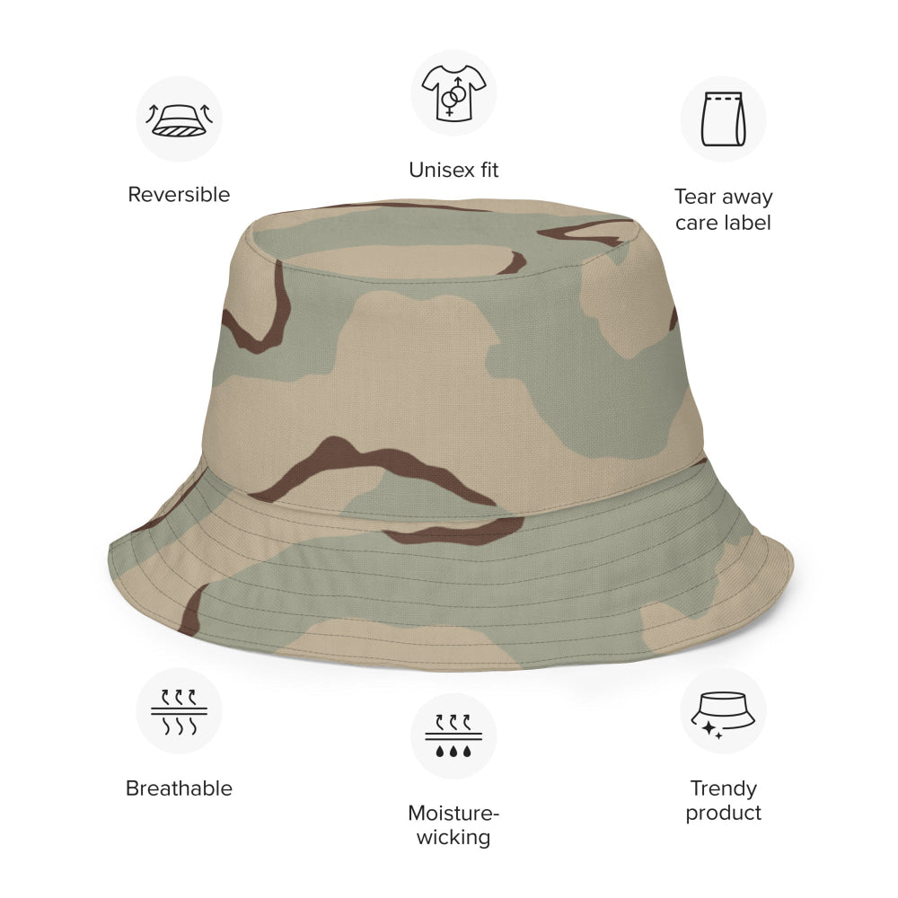 American Desert Combat Uniform (DCU) CAMO Reversible bucket hat - Bucket Hat