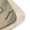 American Desert Combat Uniform (DCU) CAMO Sherpa blanket
