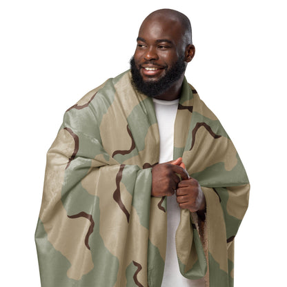 American Desert Combat Uniform (DCU) CAMO Sherpa blanket - Blanket