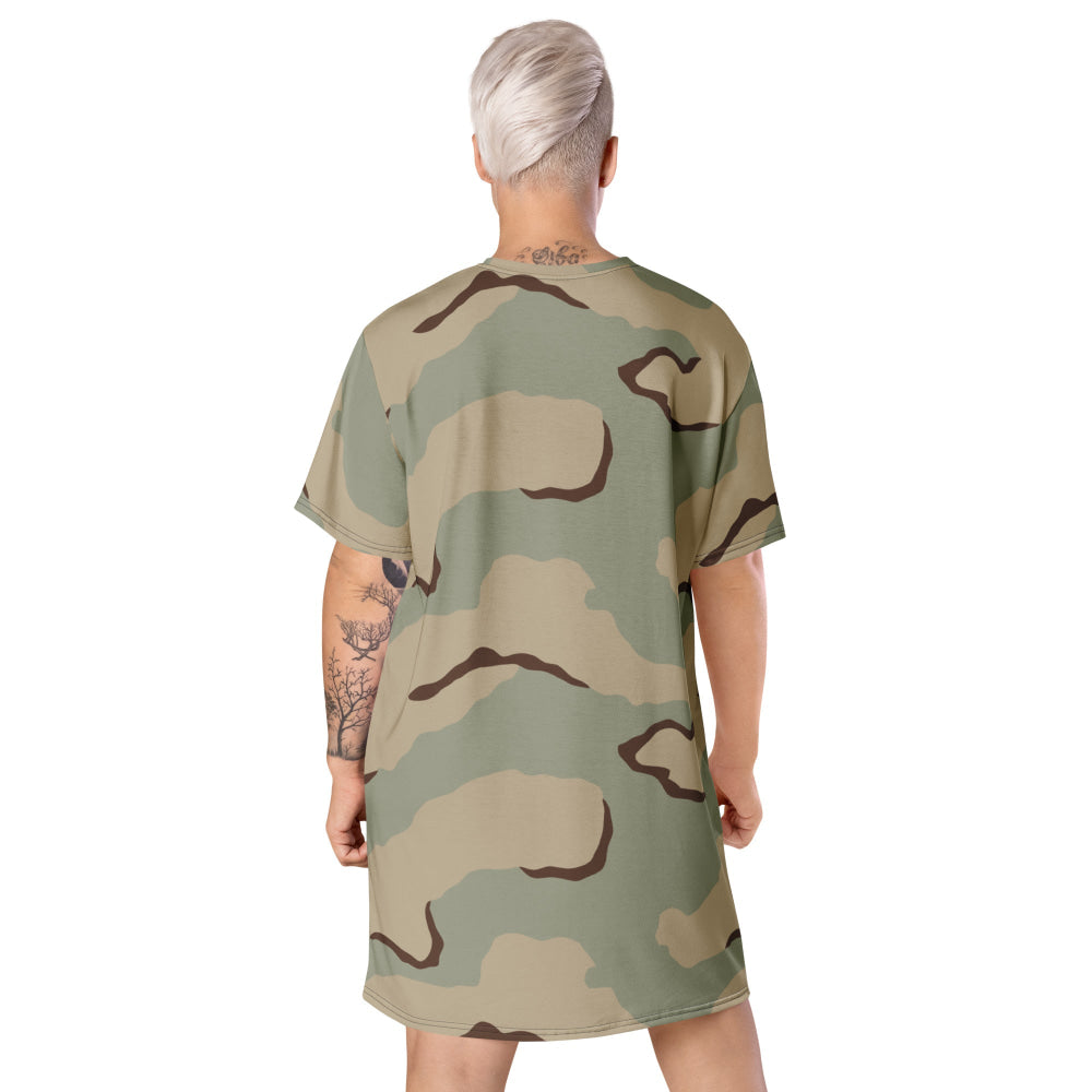 American Desert Combat Uniform (DCU) CAMO T-shirt dress - Womens T-Shirt Dress