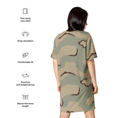 American Desert Combat Uniform (DCU) CAMO T-shirt dress - Womens T-Shirt Dress