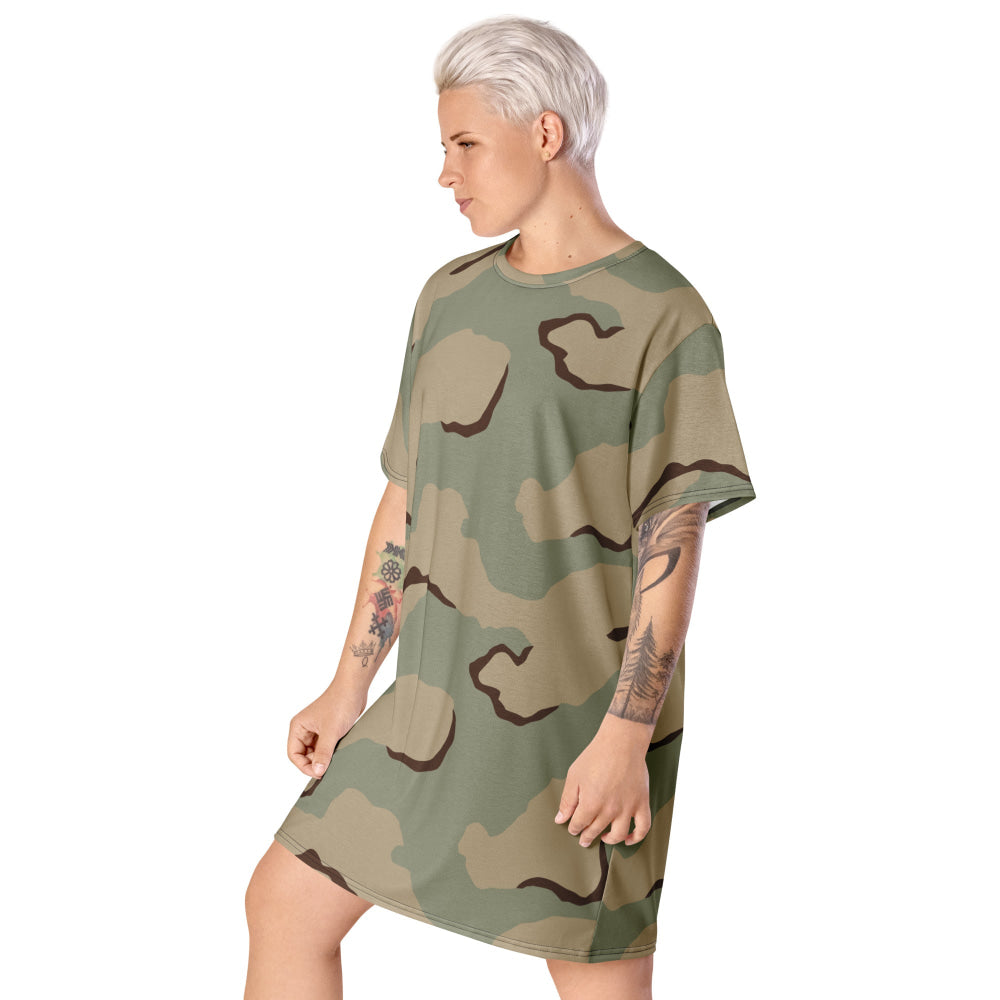 American Desert Combat Uniform (DCU) CAMO T-shirt dress - Womens T-Shirt Dress