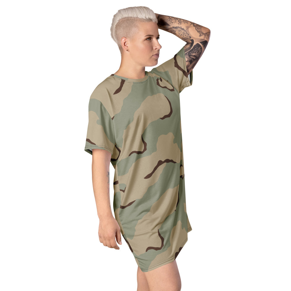 American Desert Combat Uniform (DCU) CAMO T-shirt dress - Womens T-Shirt Dress