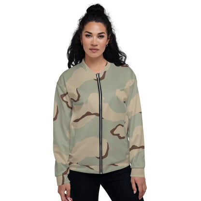 American Desert Combat Uniform (DCU) CAMO Unisex Bomber Jacket