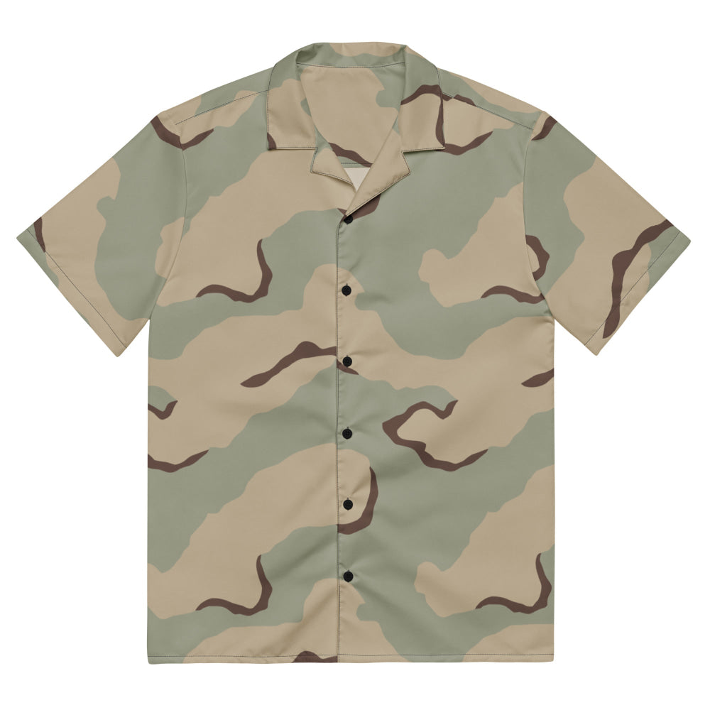 American Desert Combat Uniform (DCU) CAMO Unisex button shirt - 2XS - Button Shirt