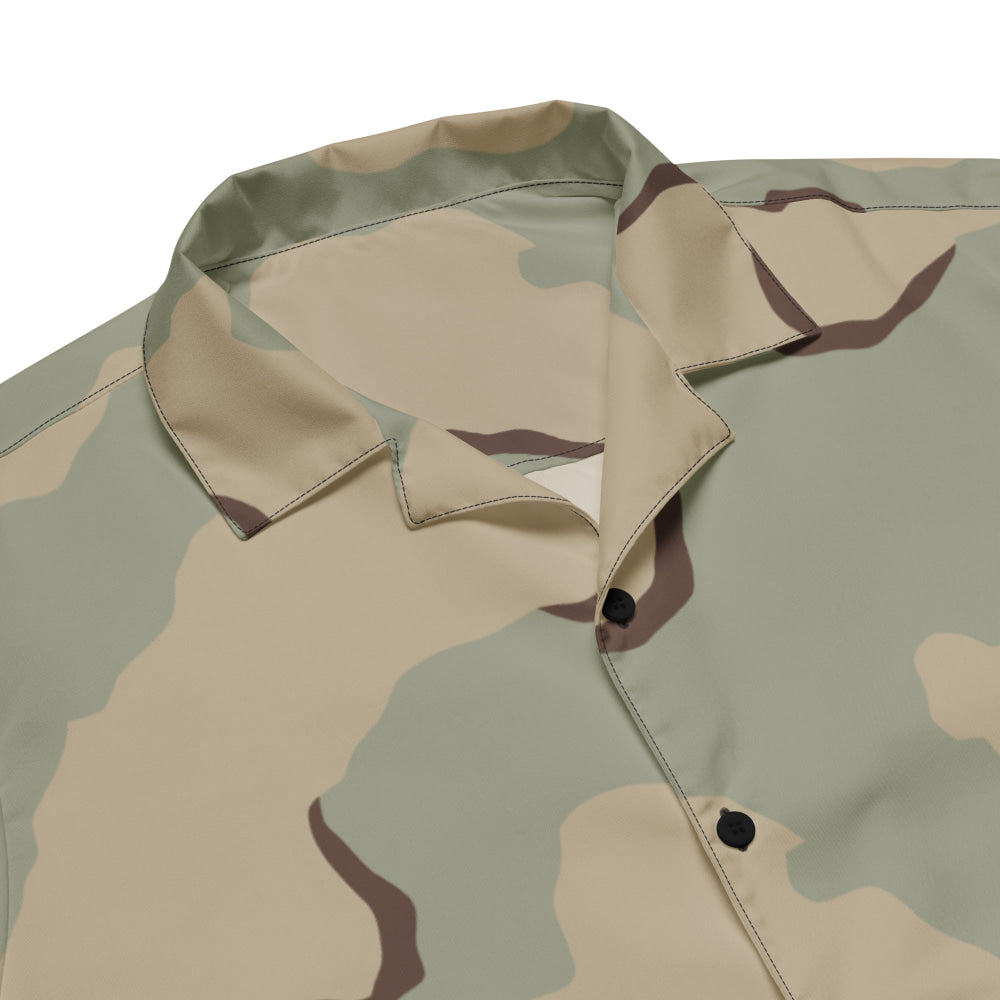 American Desert Combat Uniform (DCU) CAMO Unisex button shirt - Button Shirt