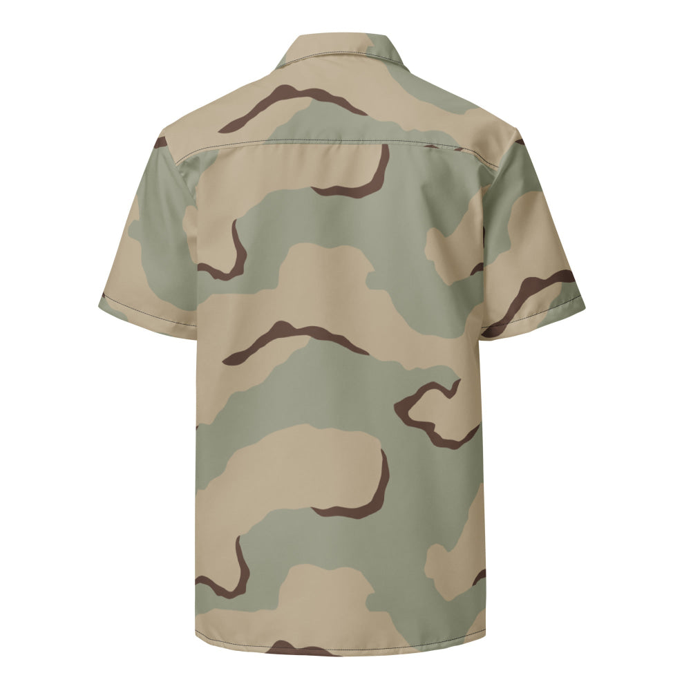 American Desert Combat Uniform (DCU) CAMO Unisex button shirt - Button Shirt