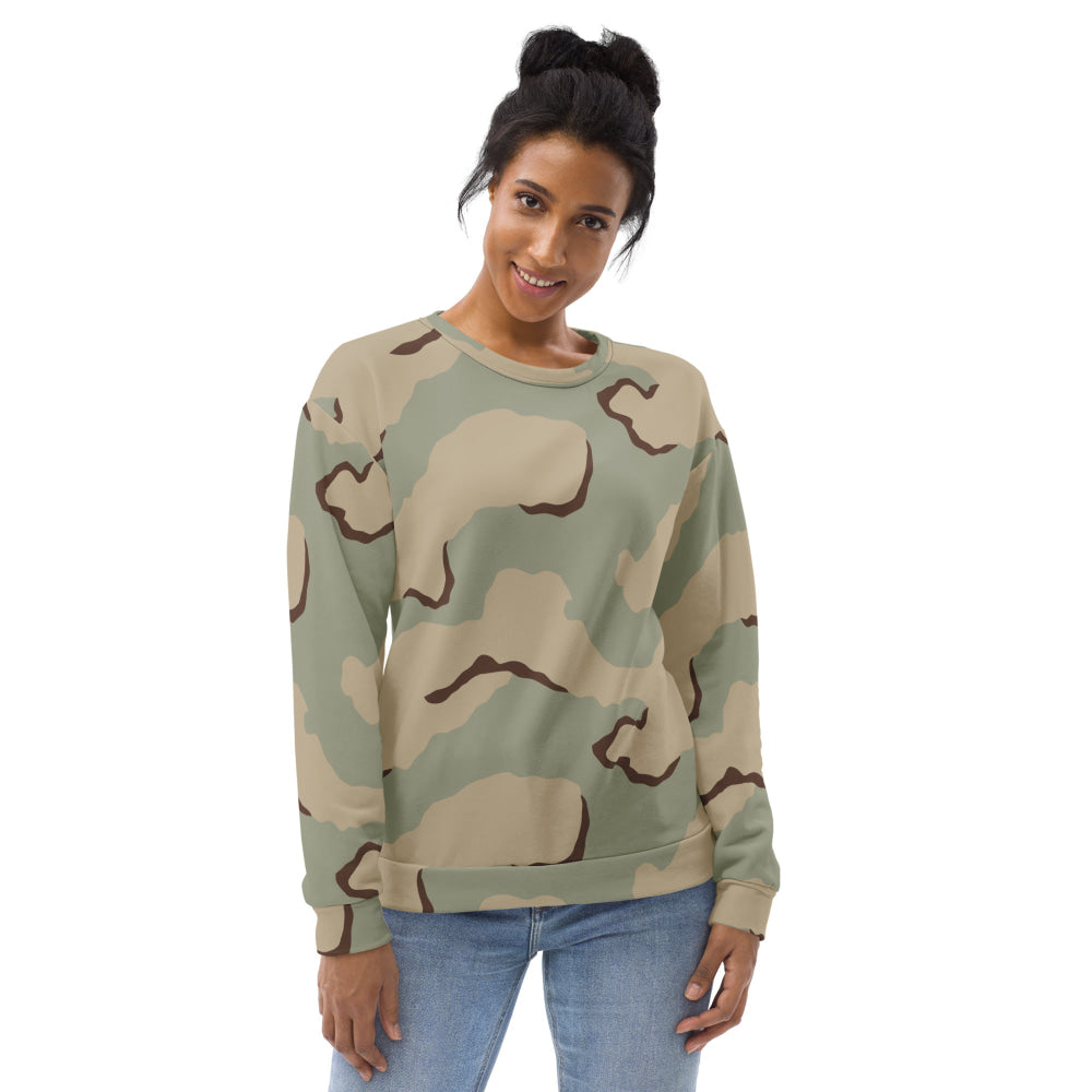 American Desert Combat Uniform (DCU) CAMO Unisex Sweatshirt