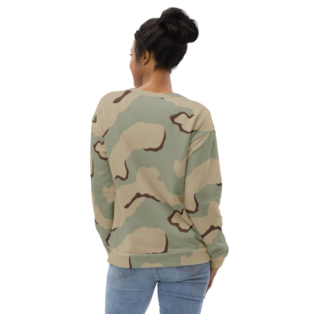 American Desert Combat Uniform (DCU) CAMO Unisex Sweatshirt