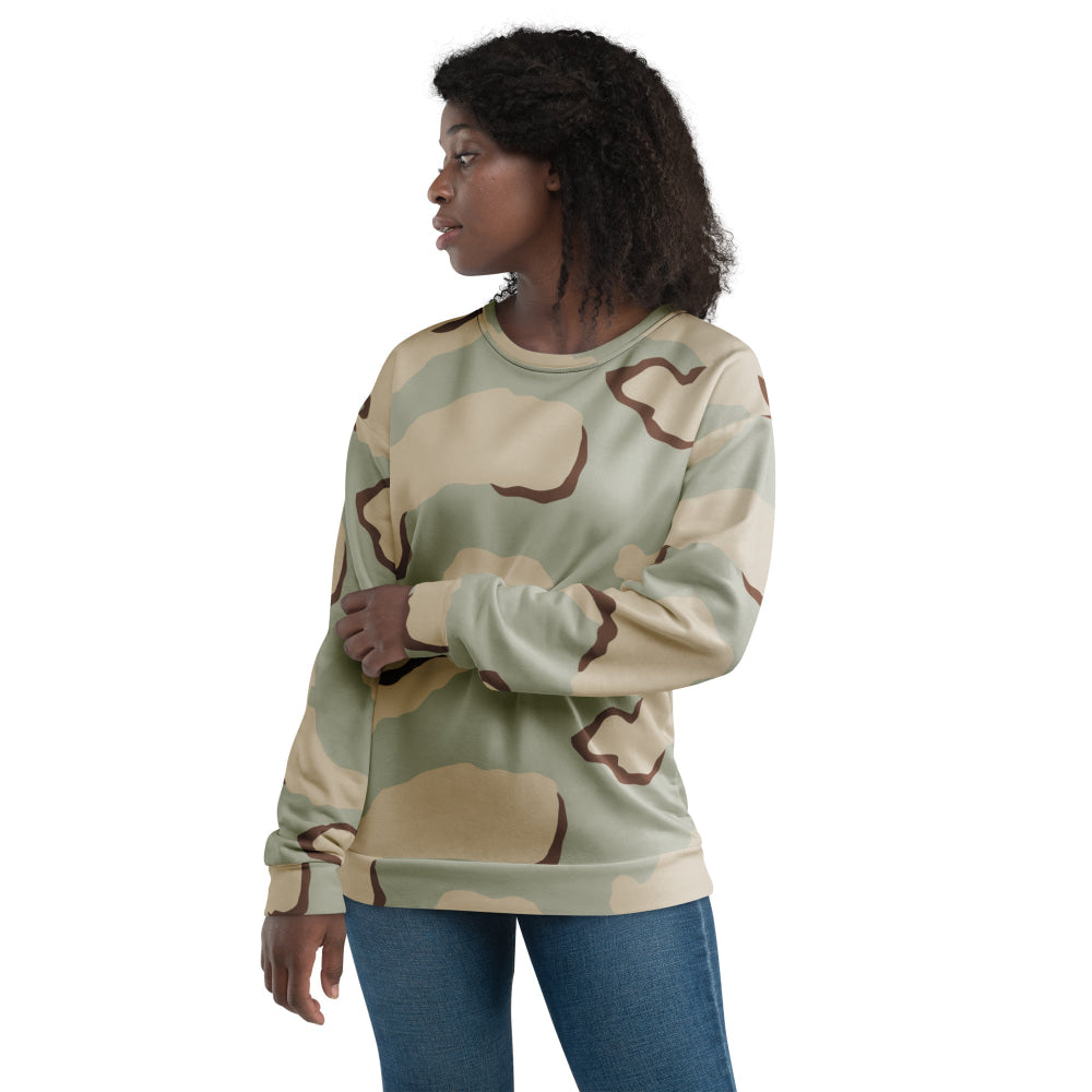 American Desert Combat Uniform (DCU) CAMO Unisex Sweatshirt