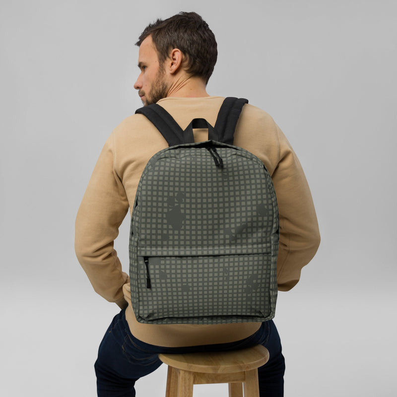 Desert Night Grid CAMO Backpack