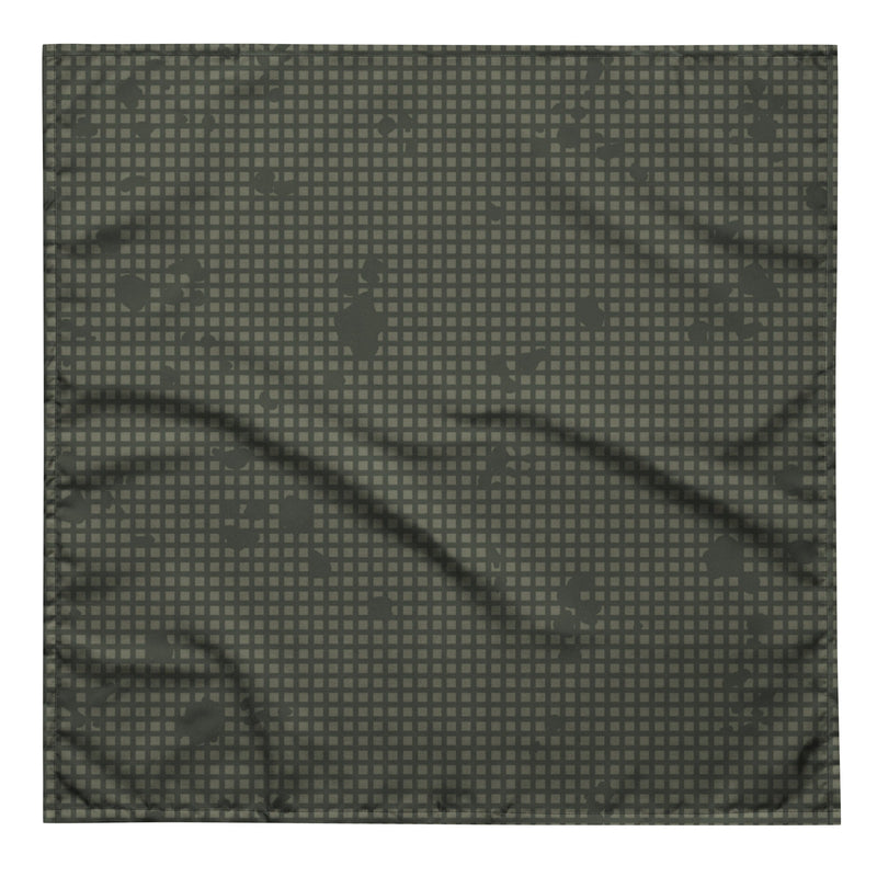 Desert Night Grid CAMO Bandana - L