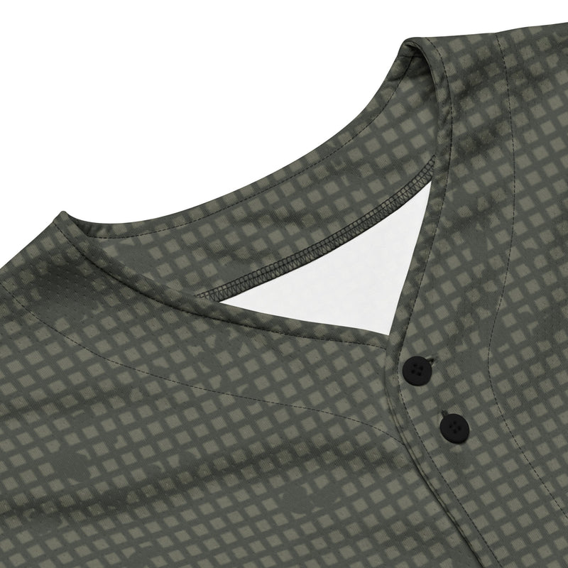 Desert Night Grid CAMO Unisex Baseball Jersey